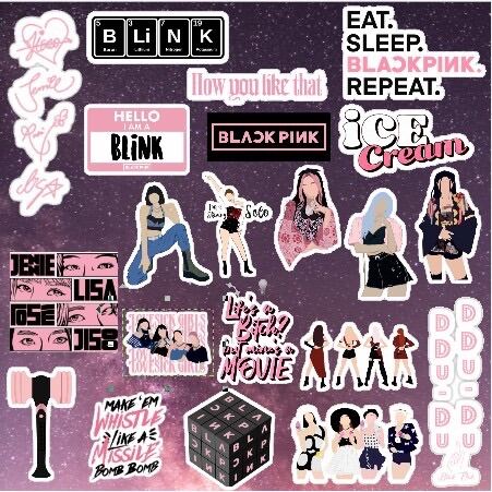 20 pcs blackpink sticker set lazada ph