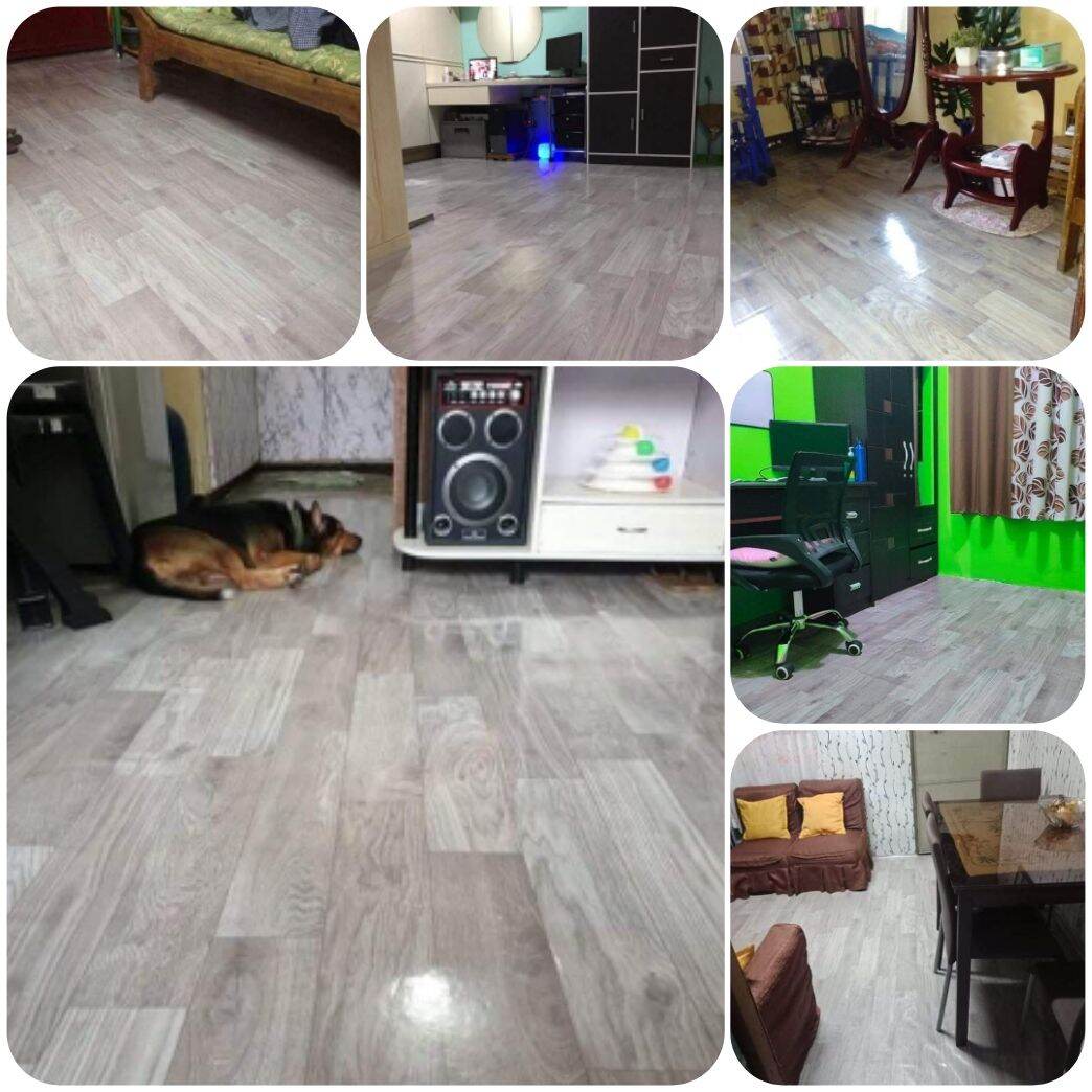 graywood smooth rubberized linoleum/renolium/floor matting