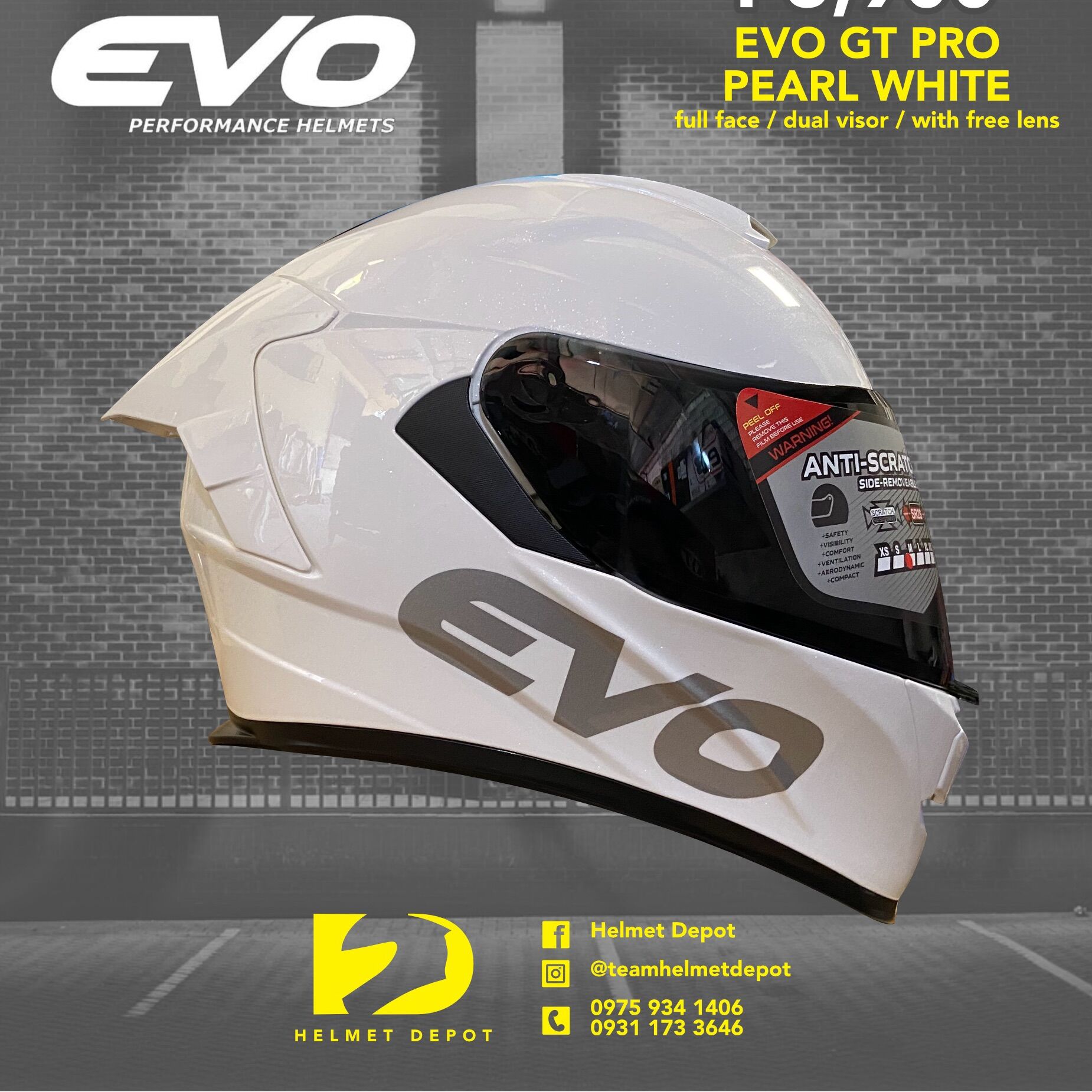 Evo Gt Pro Pearl White Lazada Ph