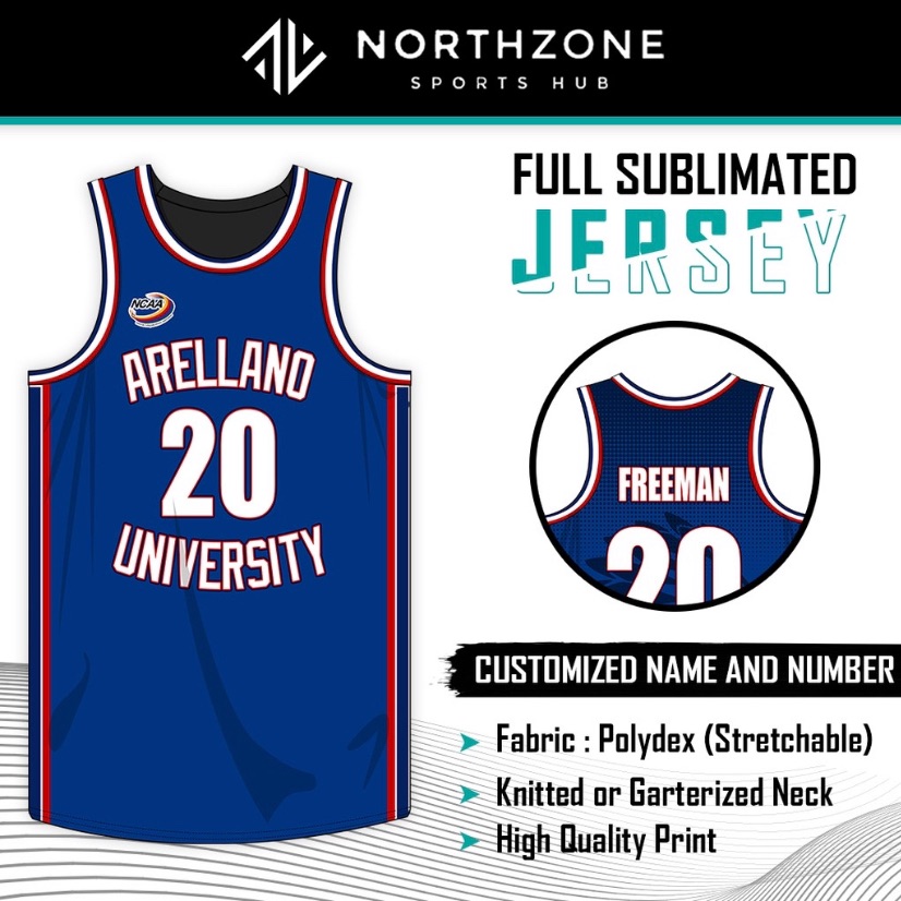 Amped North Icon - Custom Sublimated Basketball Uniform