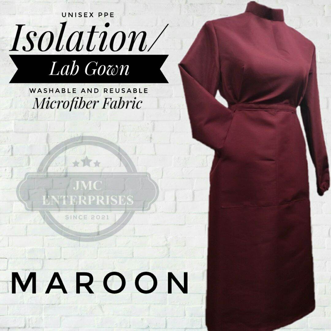 SMALL SIZE) Fashionable and High Quality Microfiber Isolation PPE