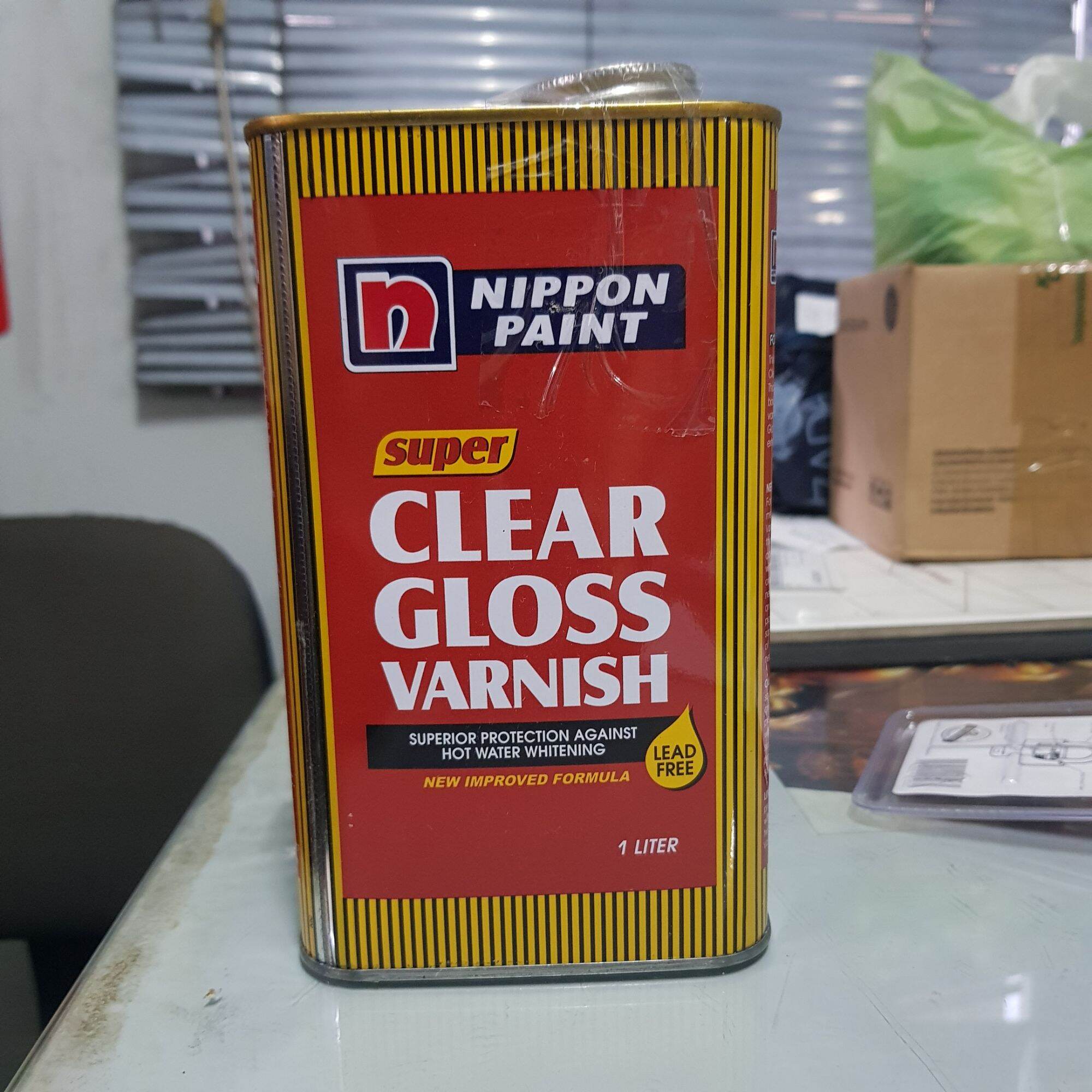 Nippon Paint Clear Gloss Varnish 1L Lazada PH