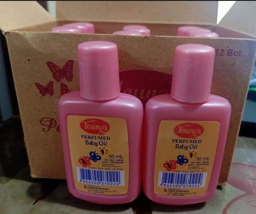 Youngs Perfumed Baby oil 50 ml(6pcs)