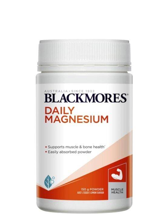 Blackmores Daily Magnesium Muscle Health Powder 150g Lazada Ph