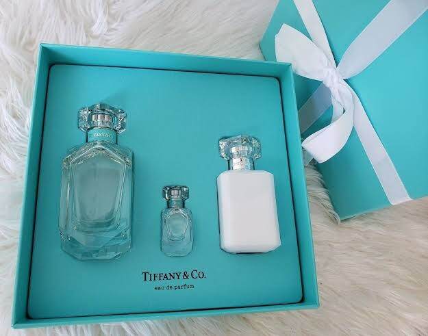 tiffany and co perfume gift box