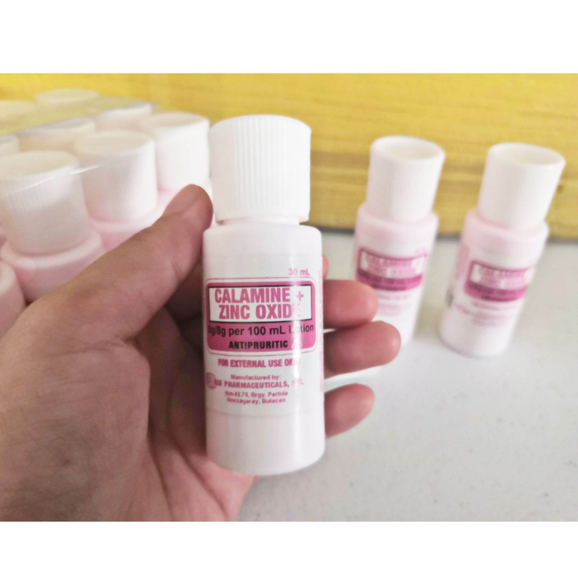 Calamine Lotion for Anti Itch and Rash (30ml) Calamine + Zinc Oxide ...