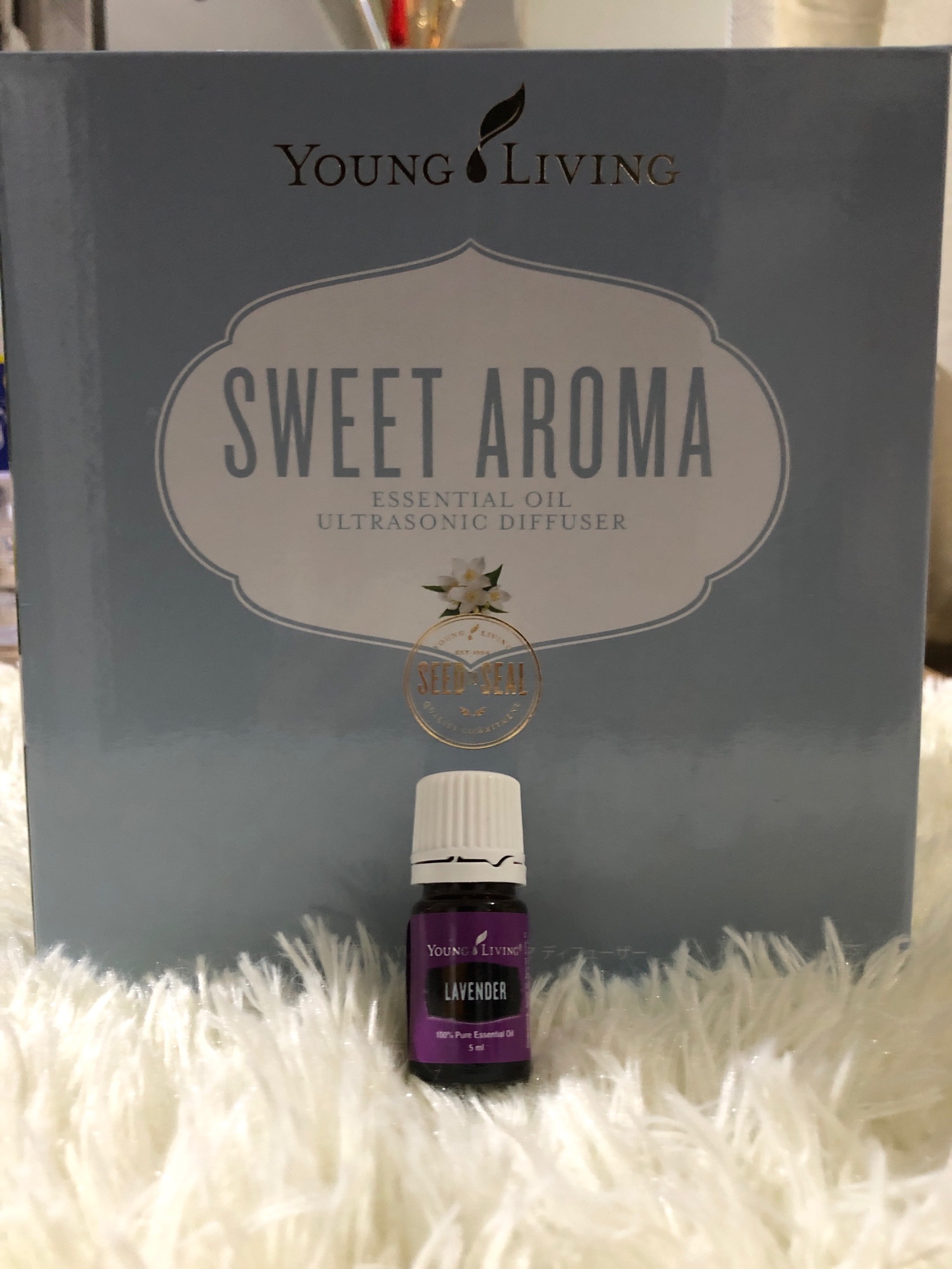 Young Living Sweet Aroma Diffuser + Free Lavender Oil