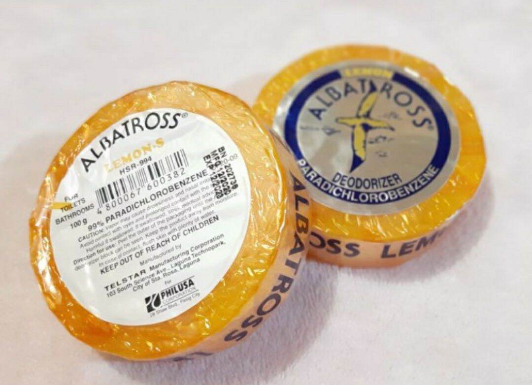 Albatross Bathroom Deodorizer 100g refill LEMON Lazada PH