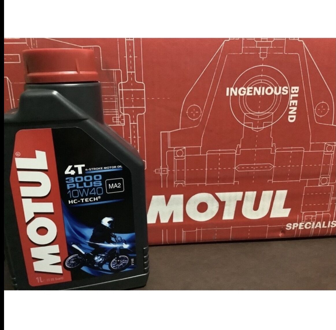 MOTUL ENGINE OIL 10W40 3000 PLUS Lazada PH