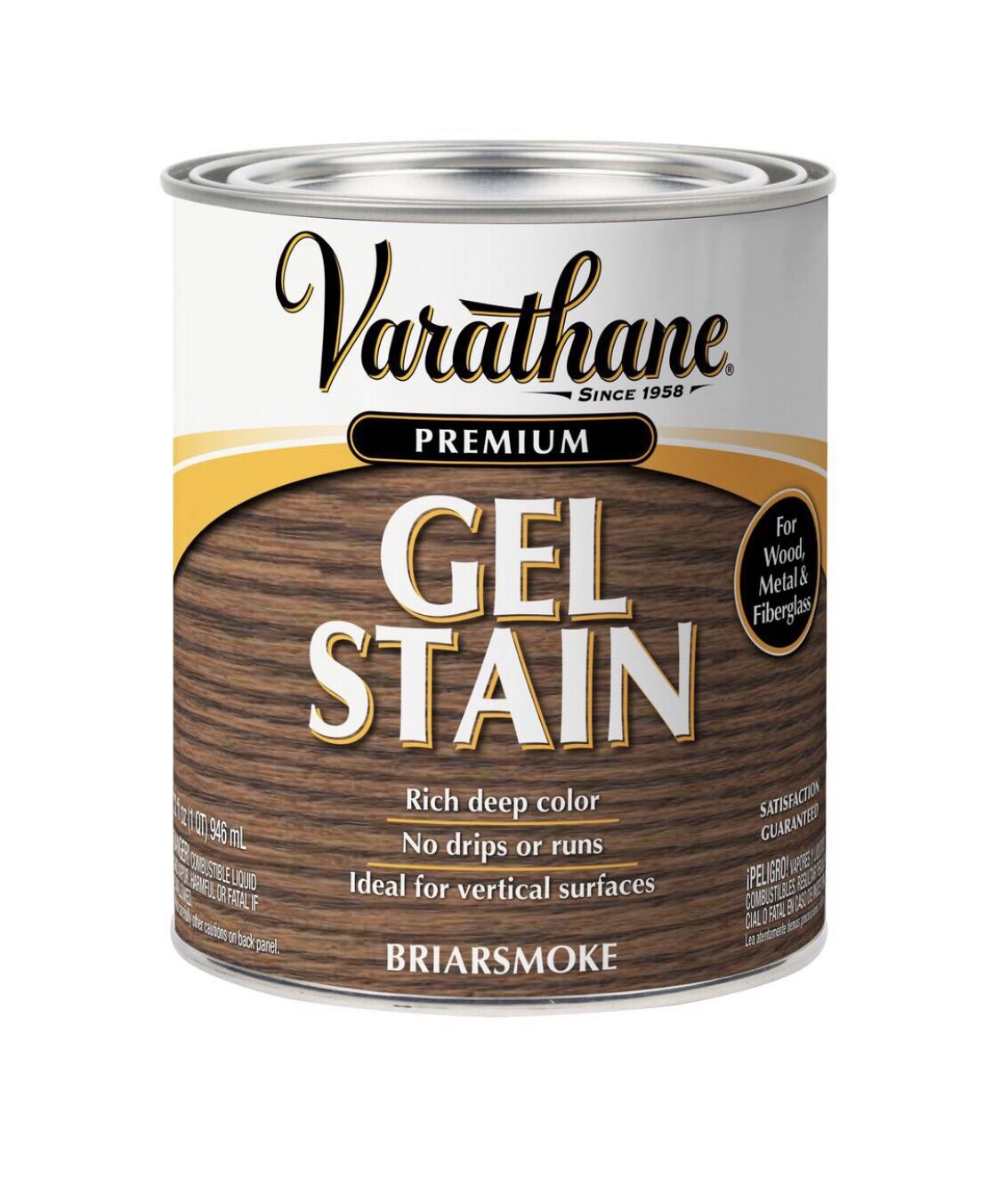 Varathane Gel Stain 1 qt. Briarsmoke SemiTransparent Interior Wood Gel