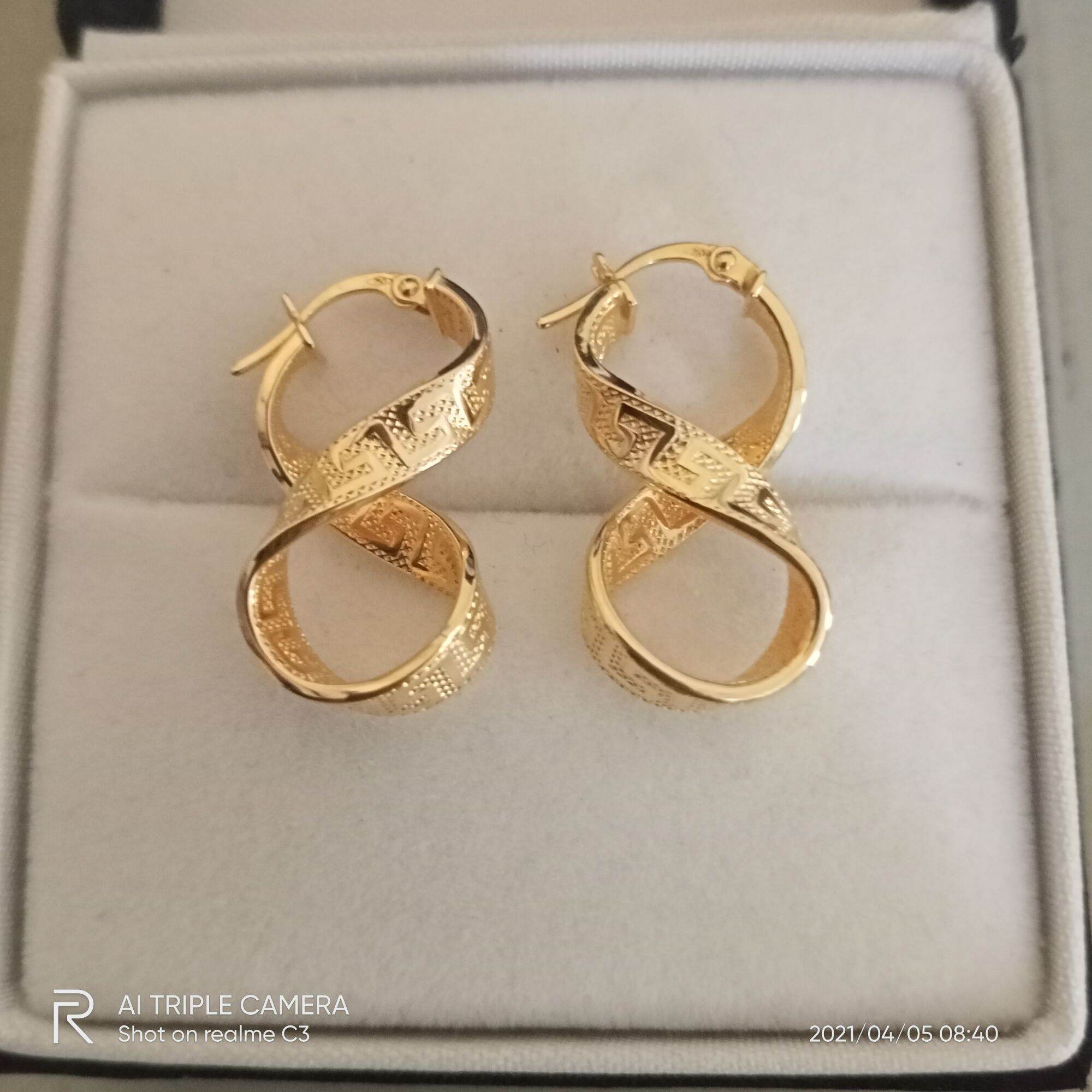 cheap 18k gold earrings