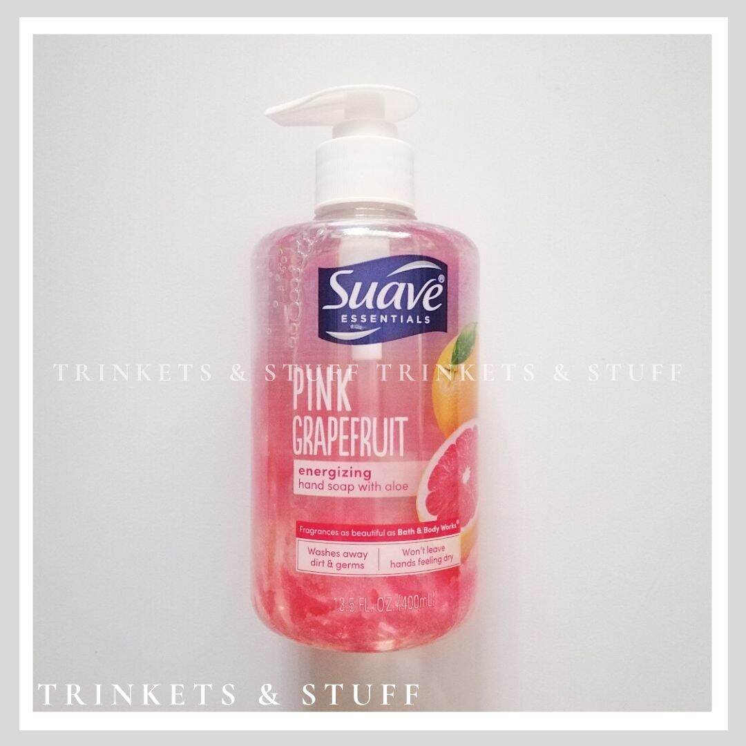 Suave Essentials Pink Grapefruit Energizing Hand Soap with Aloe 400ml