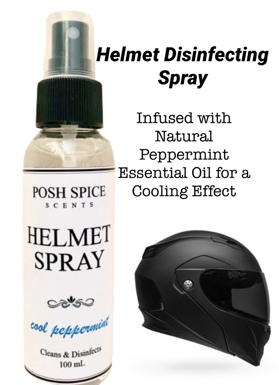 Helmet Disinfecting and Cooling Spray 100ml | Lazada PH