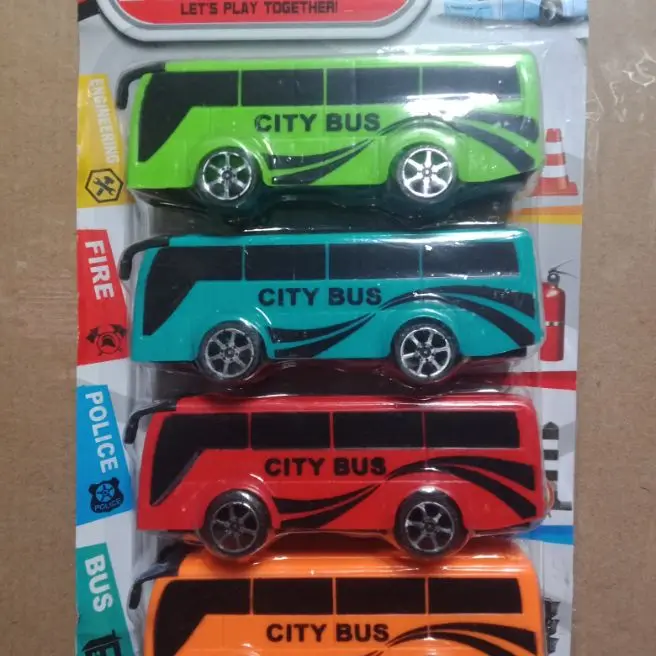 4 in 1 city bus toys