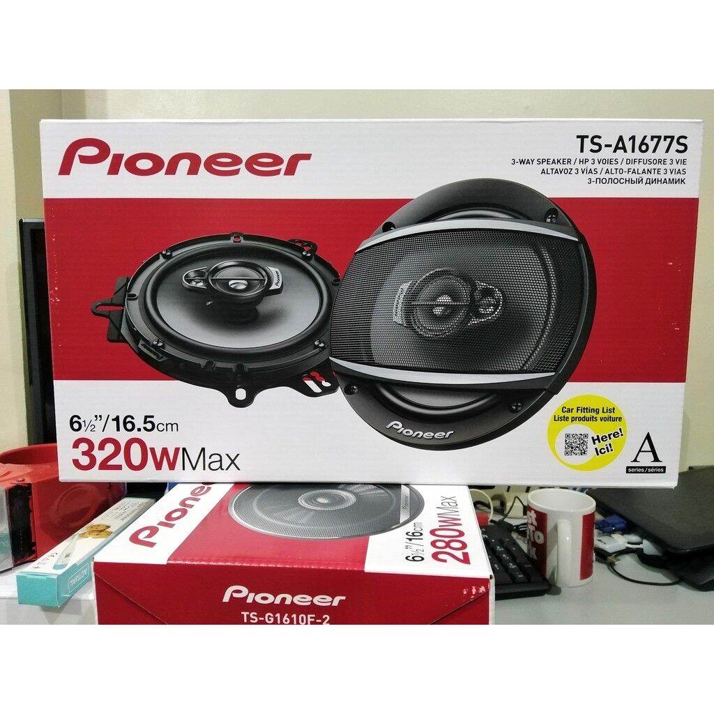 Pioneer Ts A S Way Speaker With Adapter Black Original Lazada Ph