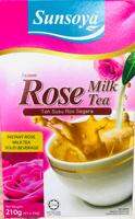 Sunsoya Rose Milk Tea 210g (6 sticks x 35g)