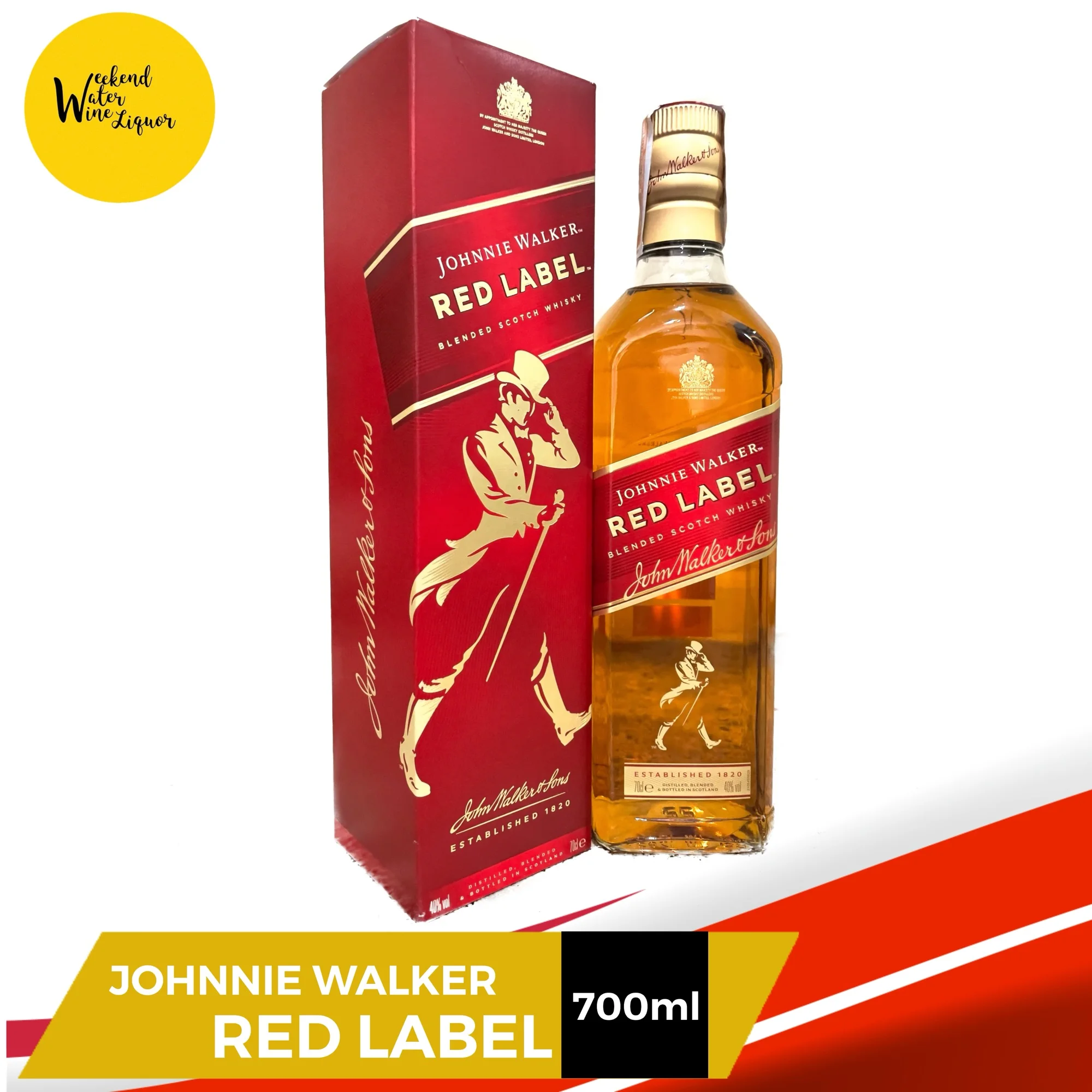 Johnnie Walker Red Label 700mL