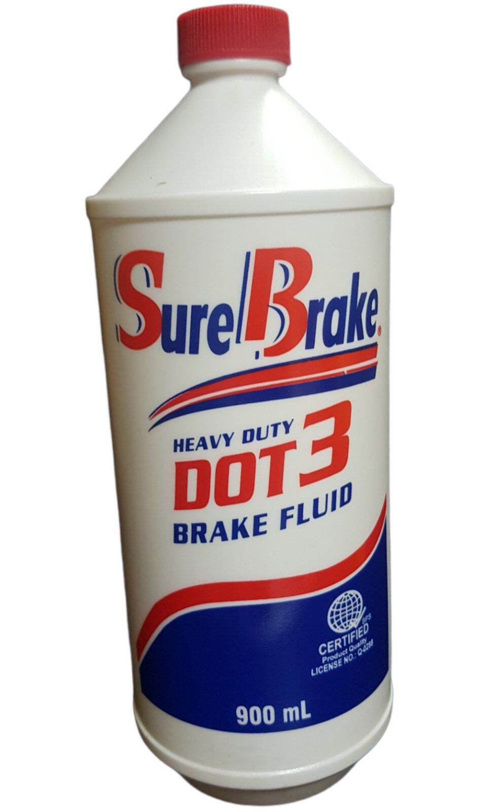 Sure Brake® DOT 3 Brake Fluid Heavy Duty 300ml 900ml Certified Product