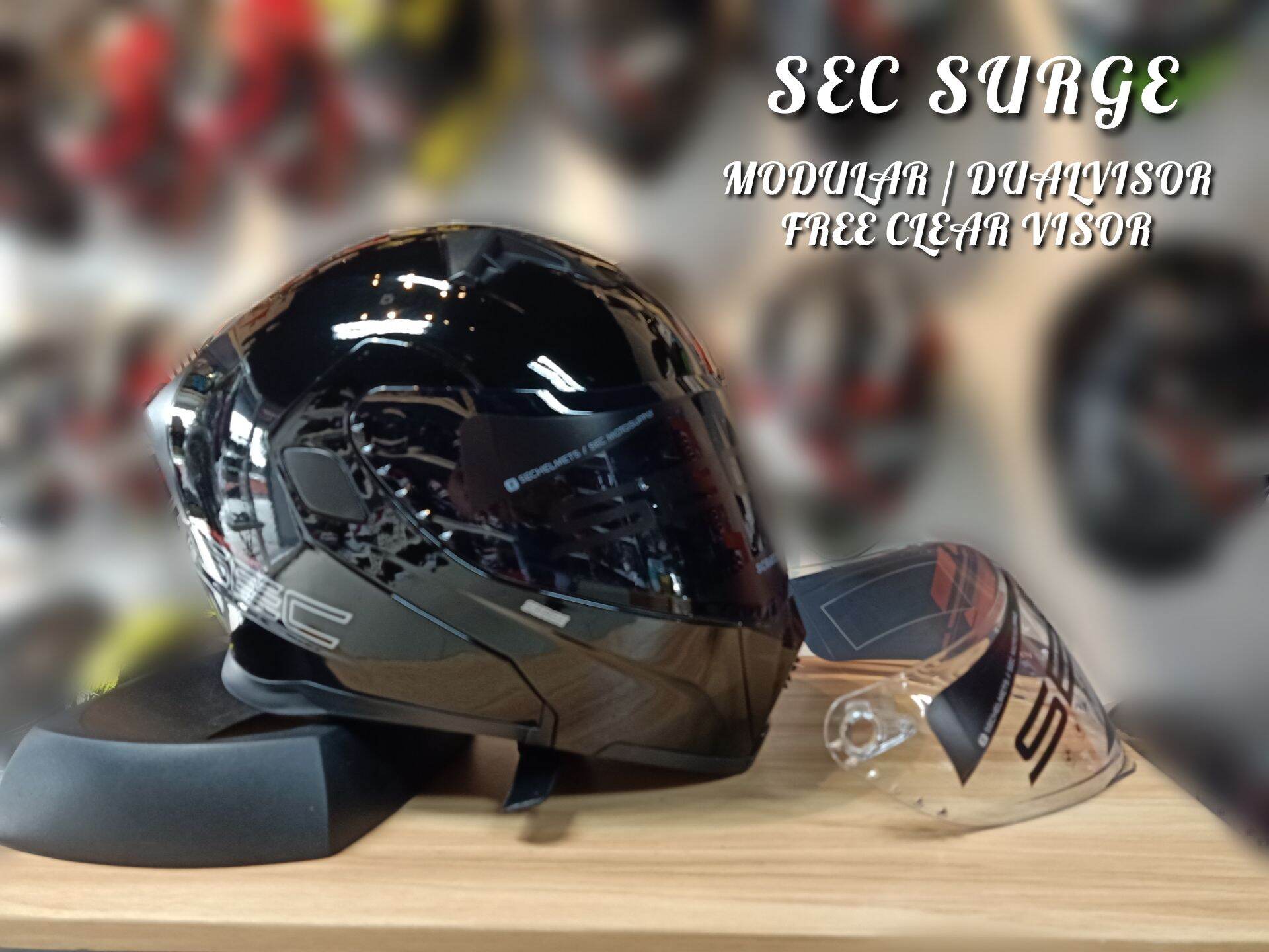 SEC SURGE MODULAR HELMET | Lazada PH