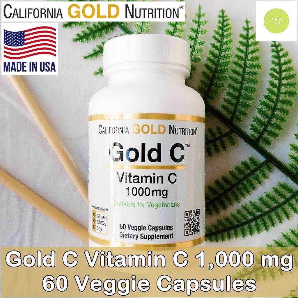 California GOLD Nutrition Gold C, Vitamin C 1000mg (Exp. date: May 2023 ...