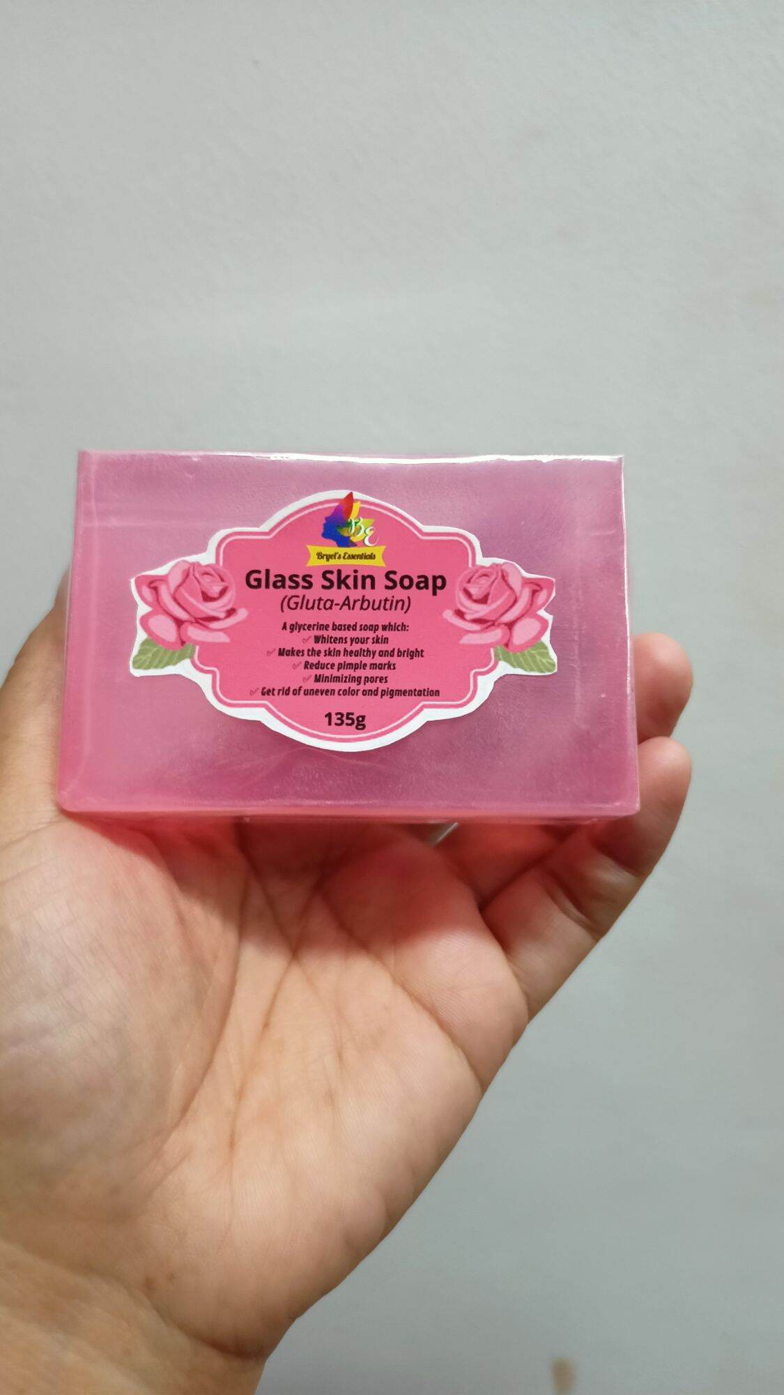 120g Glass Skin Soap (Glycerine Based Soap) with Gluta and Arbutin