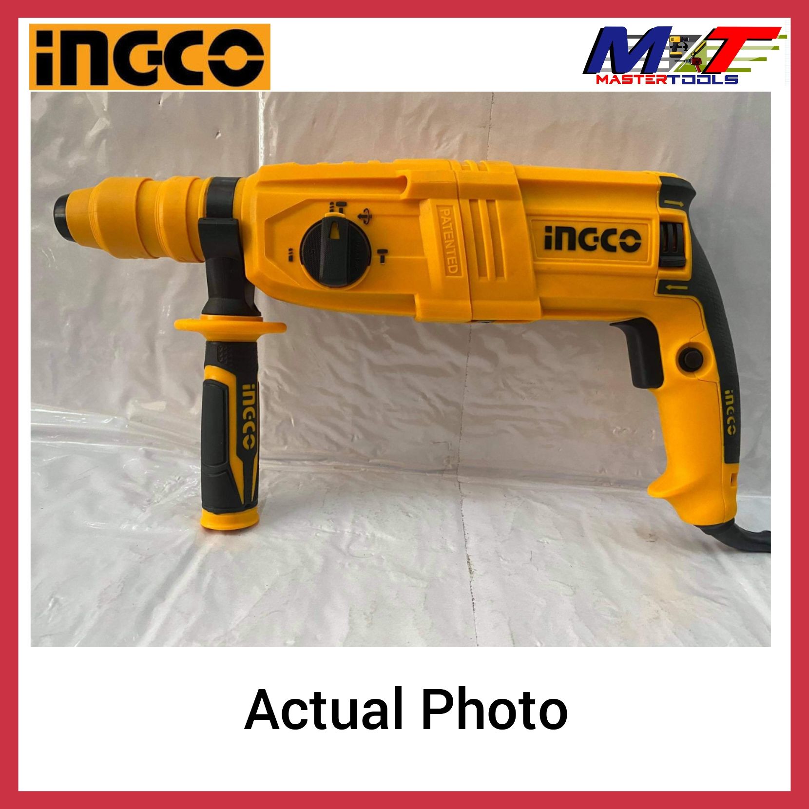 Ingco Rotary Hammer 800W SDS PLUS RGH9028-2 previously RGH9018-2 (FREE ...