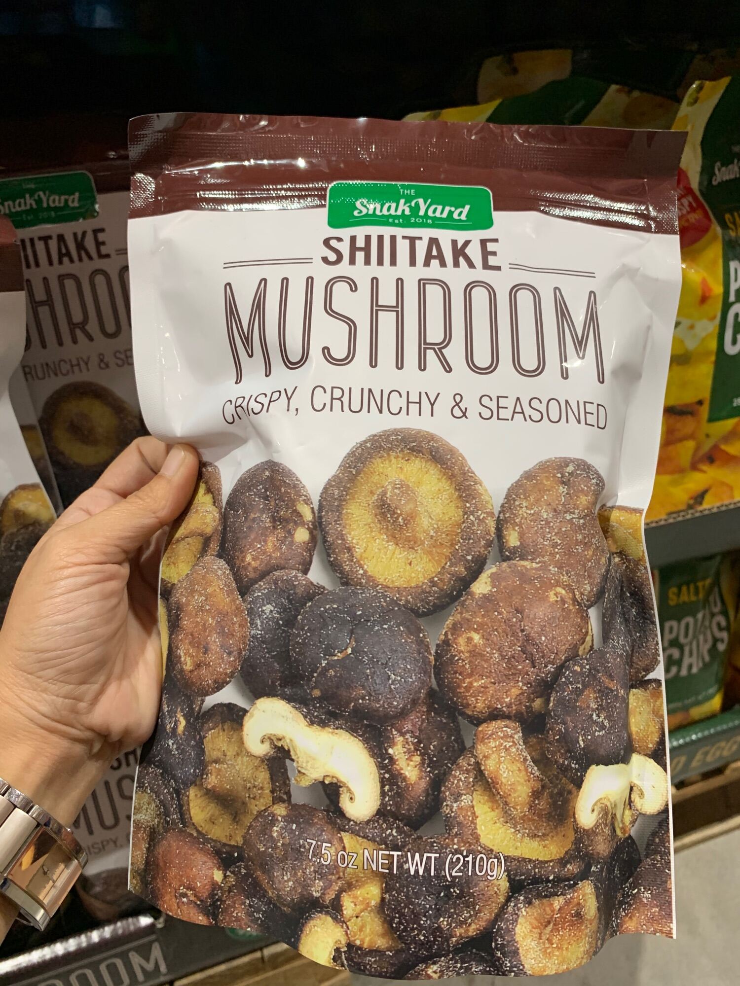 The Snak Yard Shiitake Mushroom 210g Lazada PH