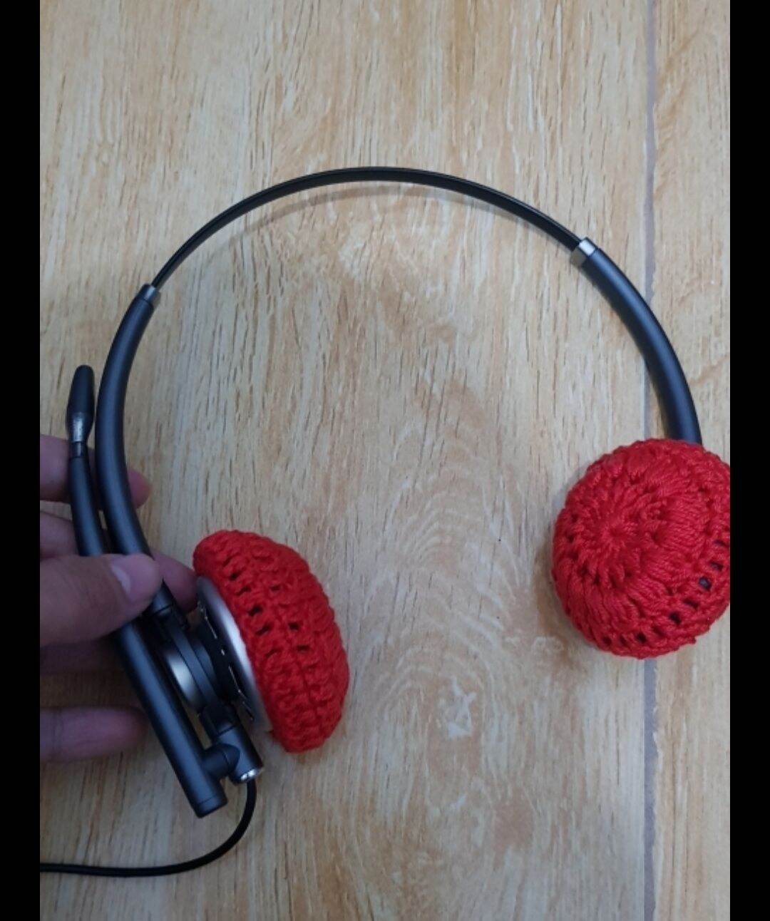 Headset crochet cover 1pair Lazada PH