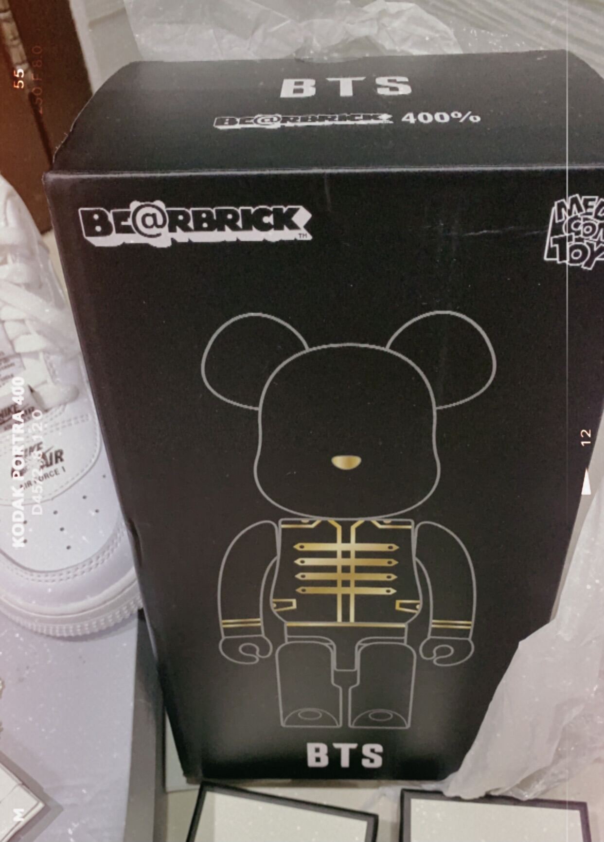 RARE AUTHENTIC Brandnew BearBrick BTS 400% UNOPENED AND FRESH