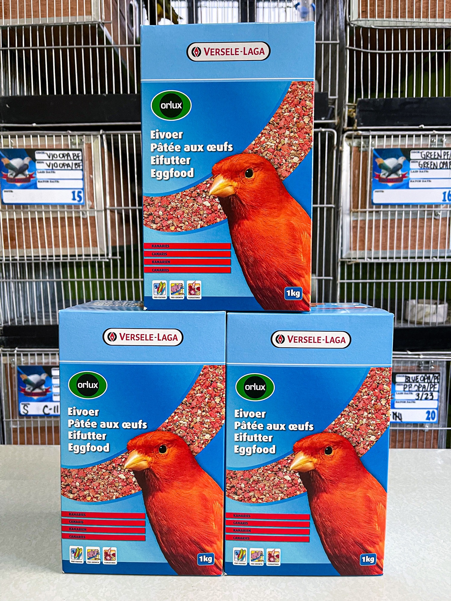  Orlux Bird, Versele Laga Eggfood Dry Red For Canary