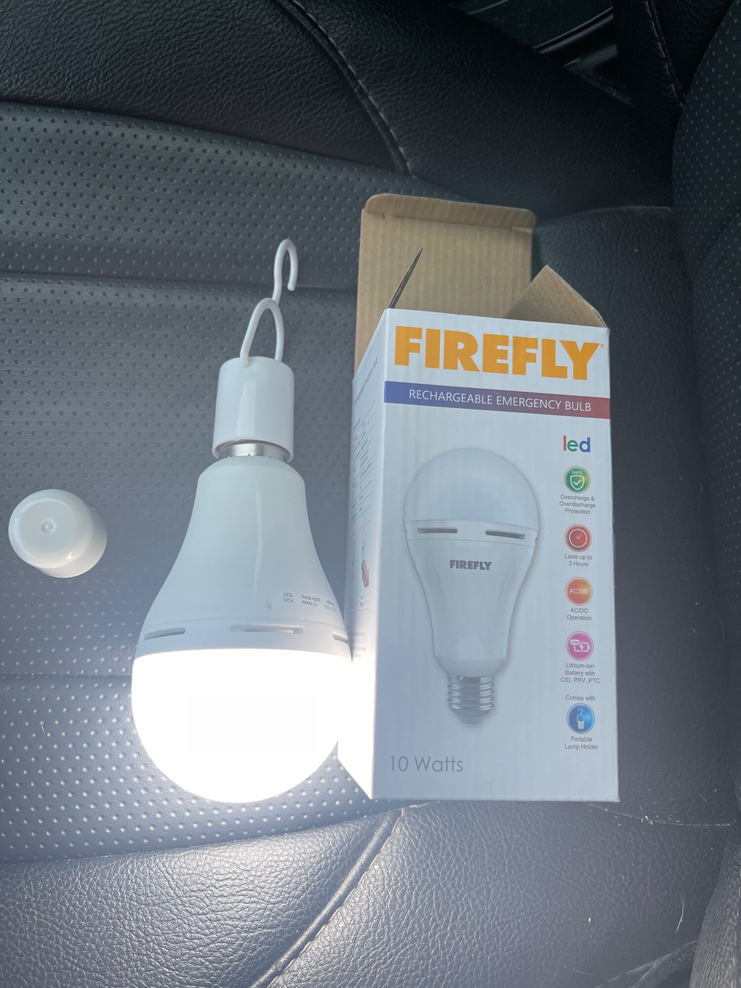 firefly rechargeable light bulb