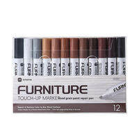 21/6Pcs Furniture Touch Up Kit Markers Amp Filler Sticks Wood Composite Grain Paint Repair Pen Scratches Restore Scratch Patch