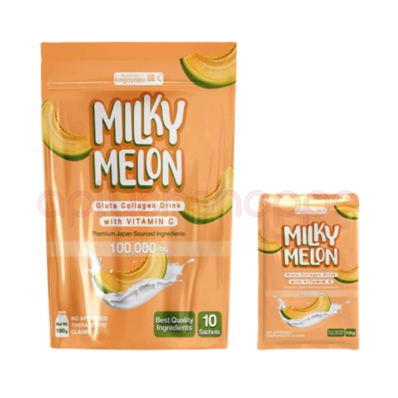 Rosmar Kagayaku Milky Melon Collagen Drink Lazada PH