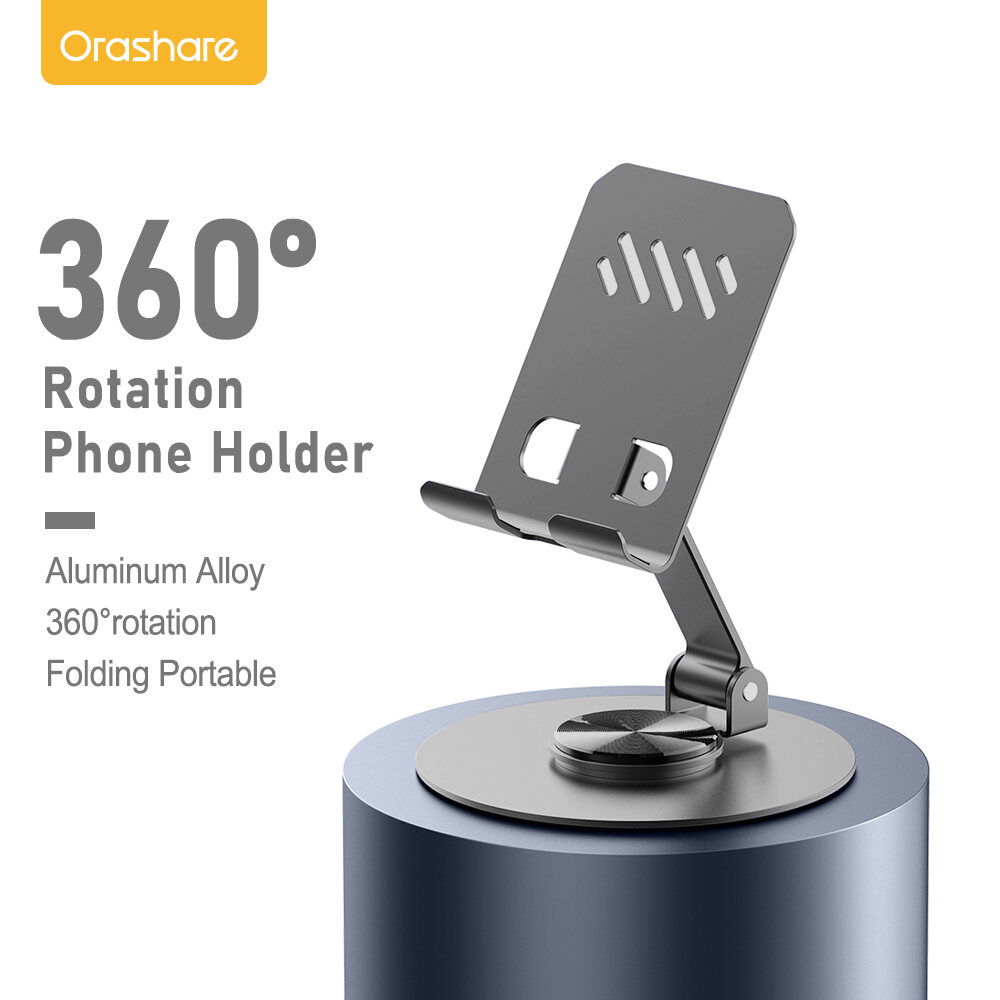 Orashare APH02 Adjustable 360° Desktop Phone & Tablet Holder