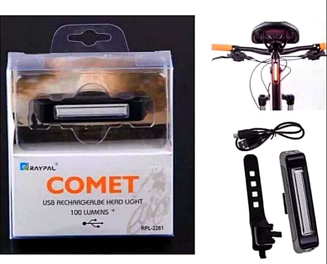 comet bike light single color white Lazada PH