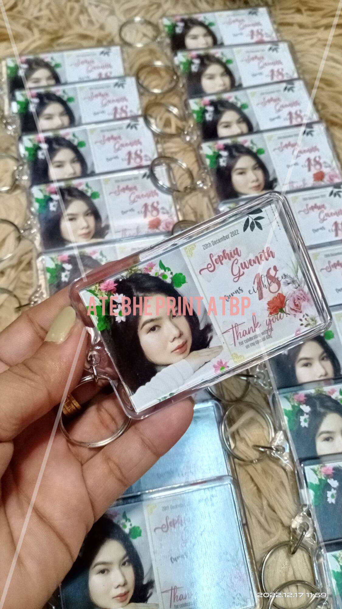 BLANK ACRYLIC KEYCHAIN (with print sample only) | Lazada PH