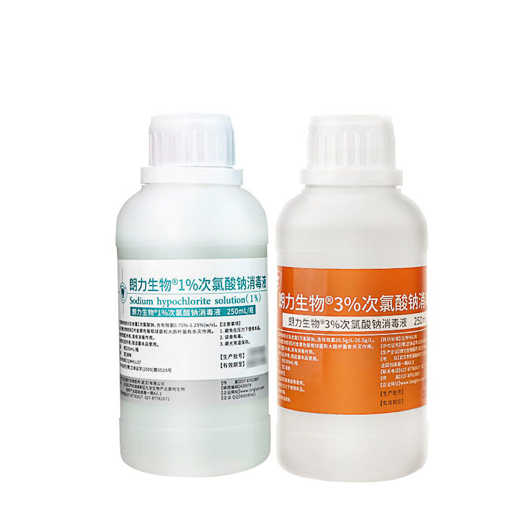 Sodium Hypochlorite Root Canal Flushing Solution Dental Oral Langli Wuhan (3% 1% 5%)250ml. 