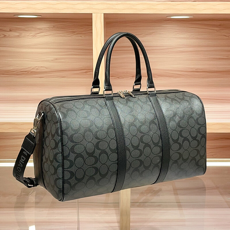 2025 New Large Capacity Handheld Travel Bag Fitness Short Trip Bag Unisex Business Shoulder Bag Young Men's Casual Satchel Presyo  2,630 Piso*Libreng Shipping