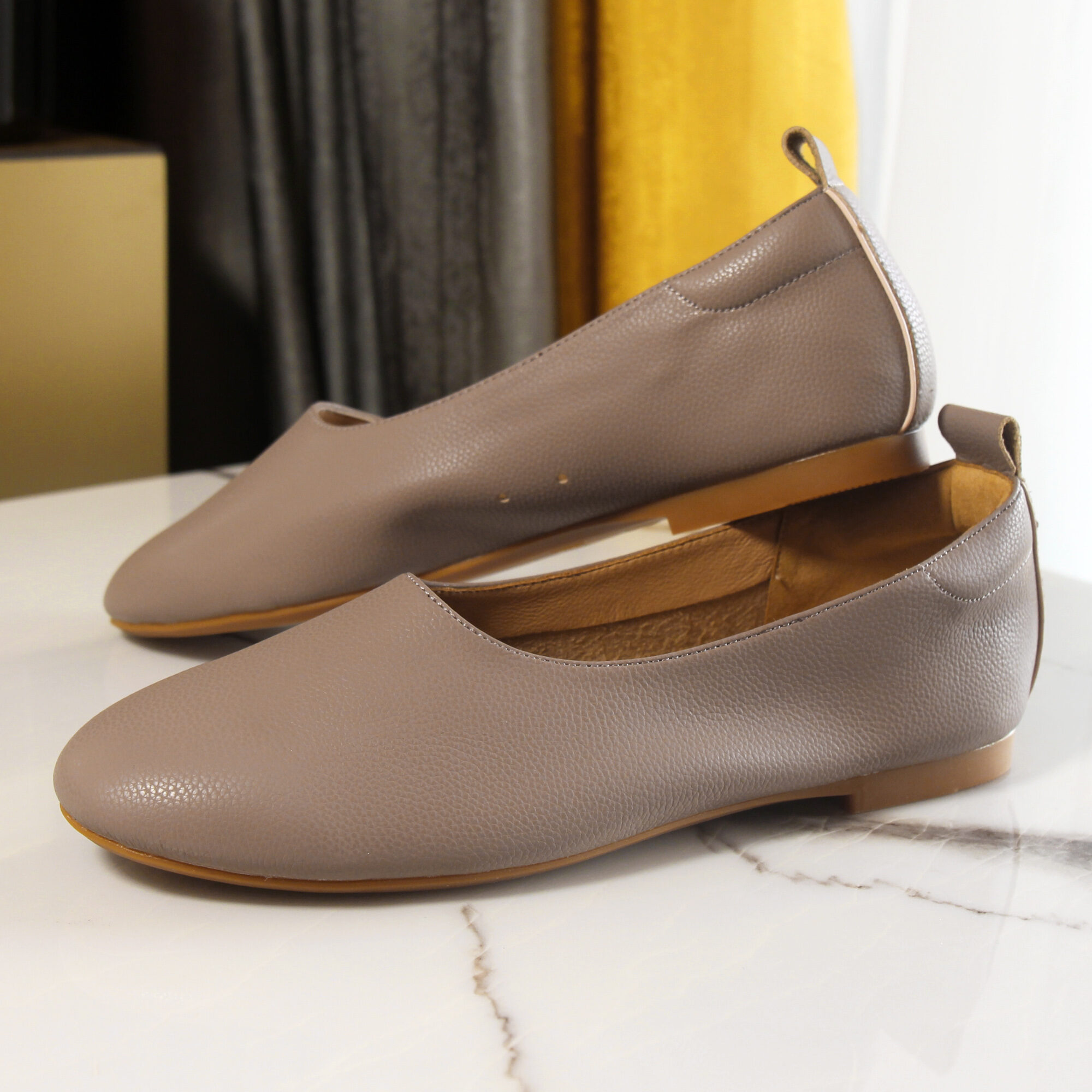 Everlane Inschic Flat Shoes Womens Summer All-Matching Genuine - Main Image