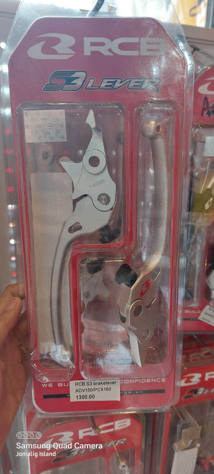 RCB S3 brakelever for PCX160 and Honda ADV 150 / Click GC 125i and 150i S3 brake lever Lazada PH