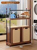 XINGYOU | Multifunctional with Wheels Laundry Storage Basket