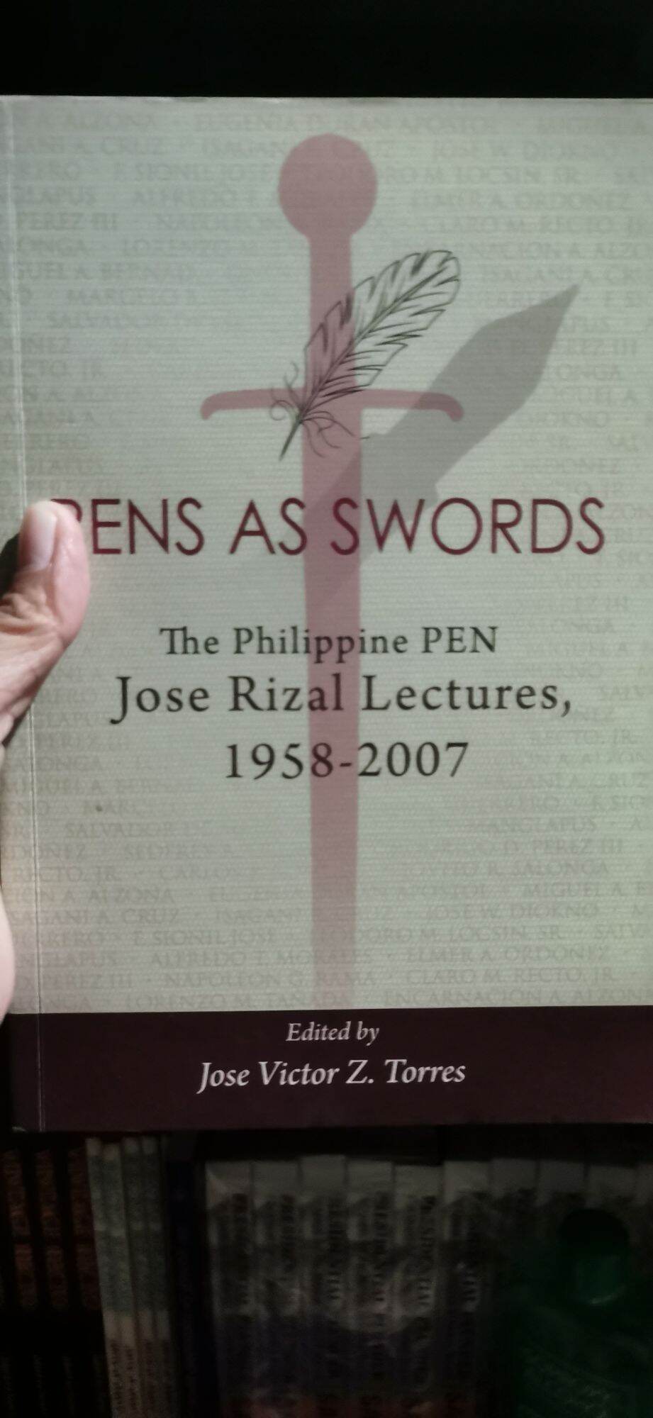 Pens as Swords the Philippine PEN Jose Rizal lectures 1958-2007 | Lazada PH