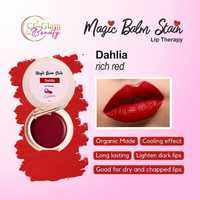 [𝗢𝗡-𝗛𝗔𝗡𝗗] Magic Balm Stain by Cris Cosmetics AQUARIUS BOMBSHELL TOASTY BARE CORAL DAHLIA