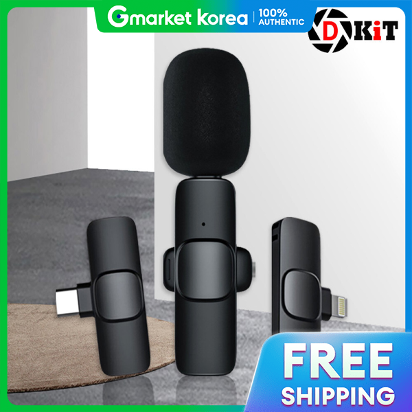 Free Shipping Mobile Phone Microphone iPhone Microphone KX720 / Wireless Lavalier Microphone
