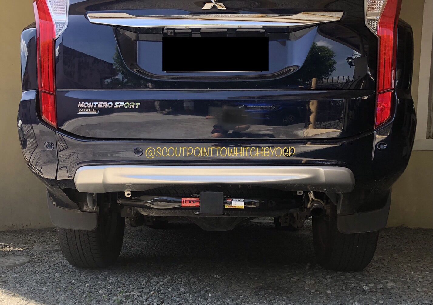 Tow Hitch Receiver Mitsubishi Montero 20162019 (Montero 3rd gen) with