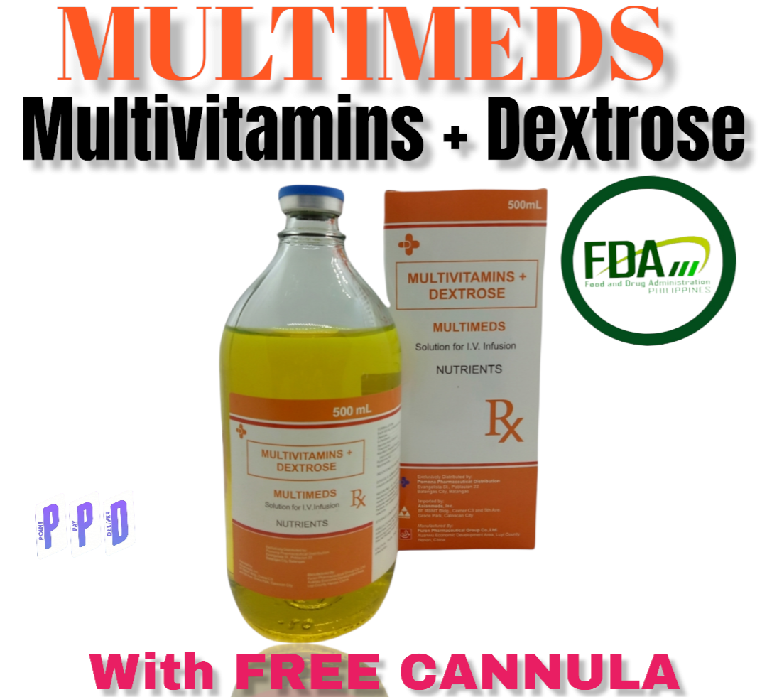 Multimeds 500ml Multivitamins Dextrose Vitadrip Lazada Ph