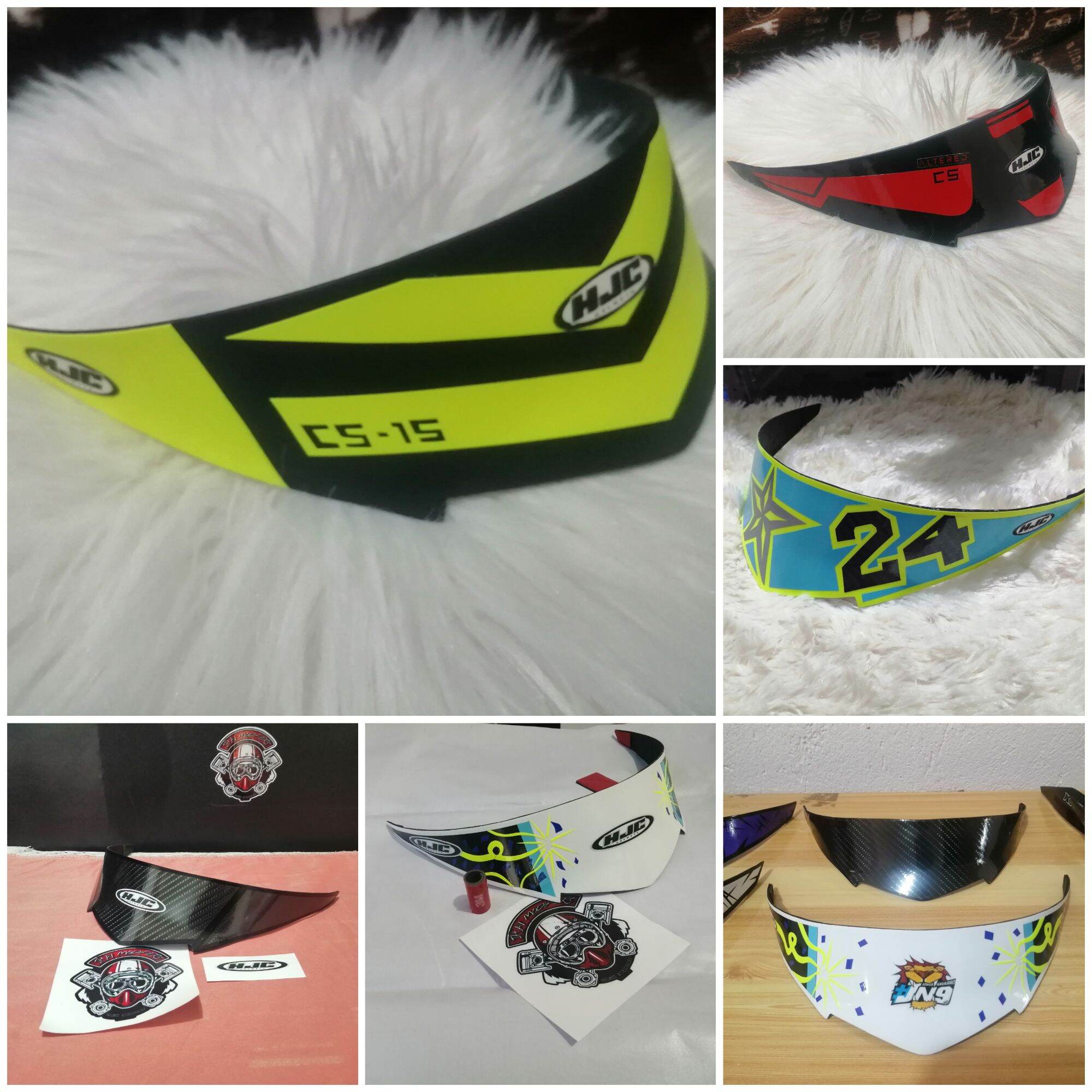 SPOILER FOR HELMET (MADE TO ORDER DESIGN). 