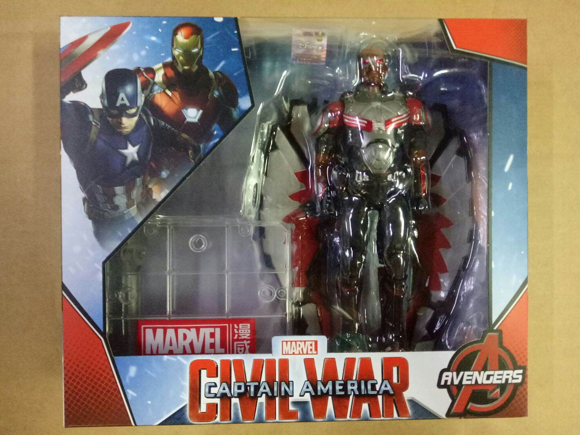 ZD Toys original Civil war War machine falcon antman hawk eye Scarlett