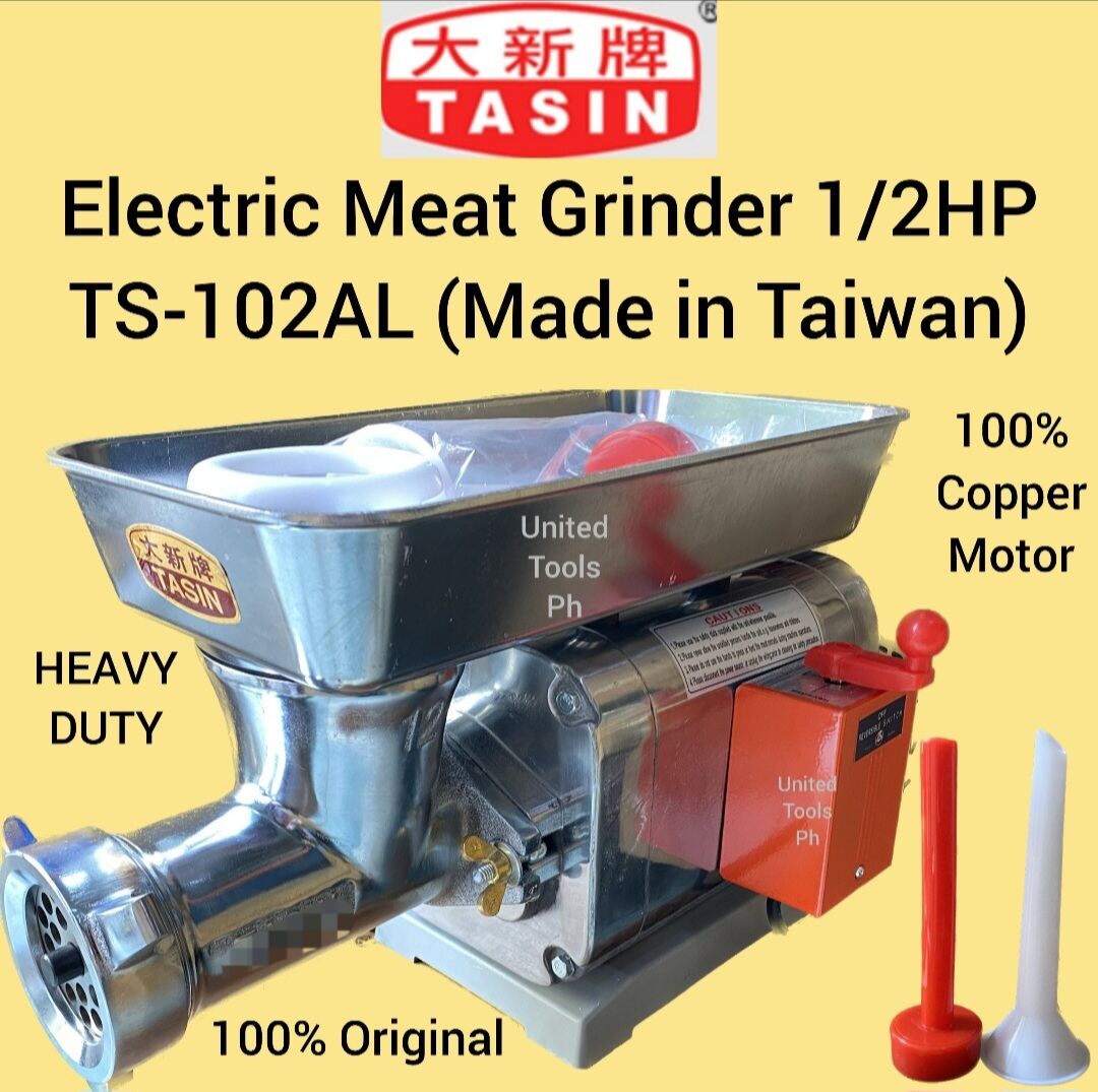 TASIN Original Electric Meat Grinder Mincer 1/2HP TS-102AL Made in