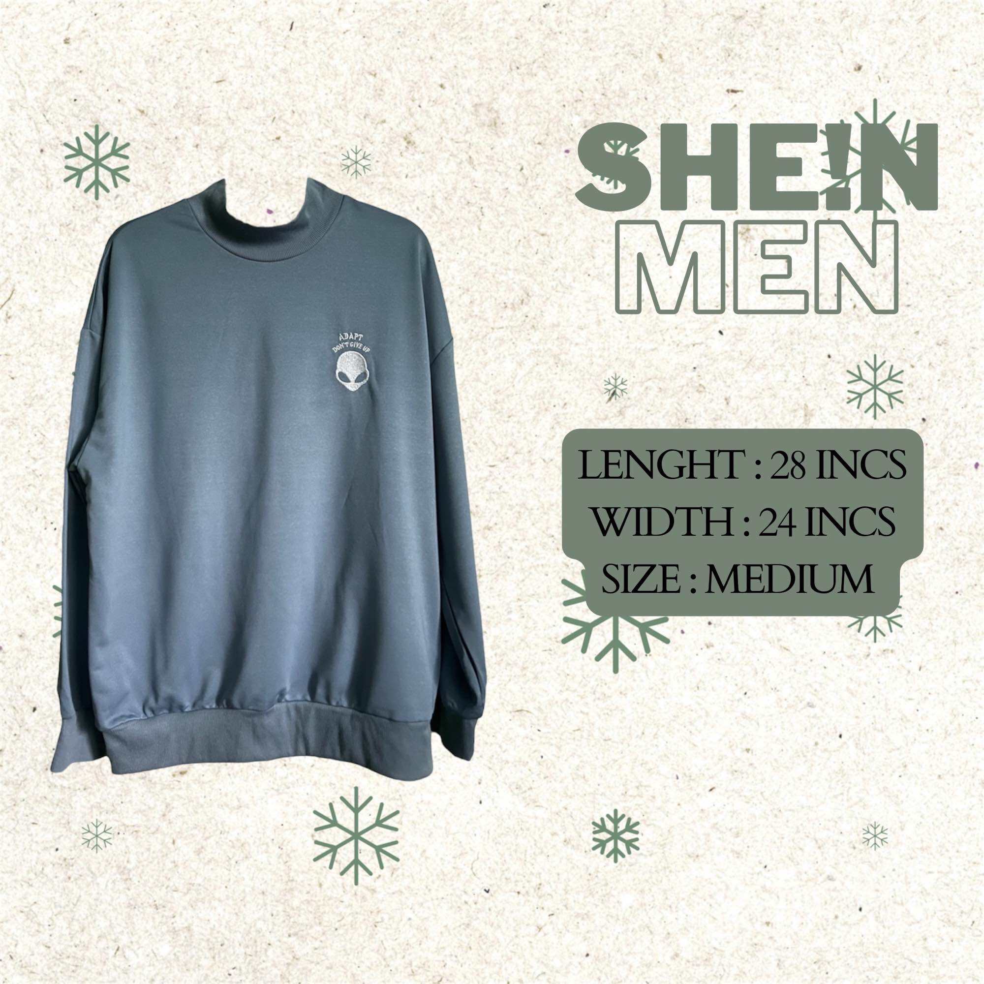 Shein hot sale men sweatshirt